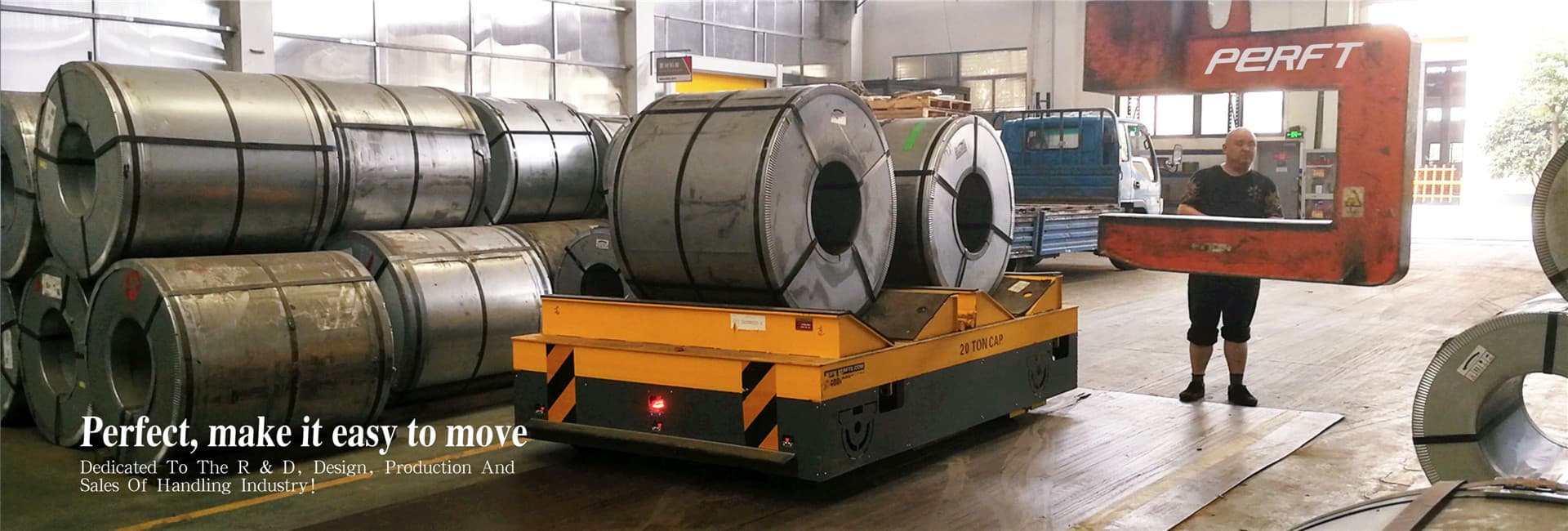Perfect Coil Handling Transporter